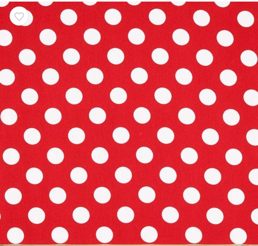 Red Polla Dot IPad Sleeve