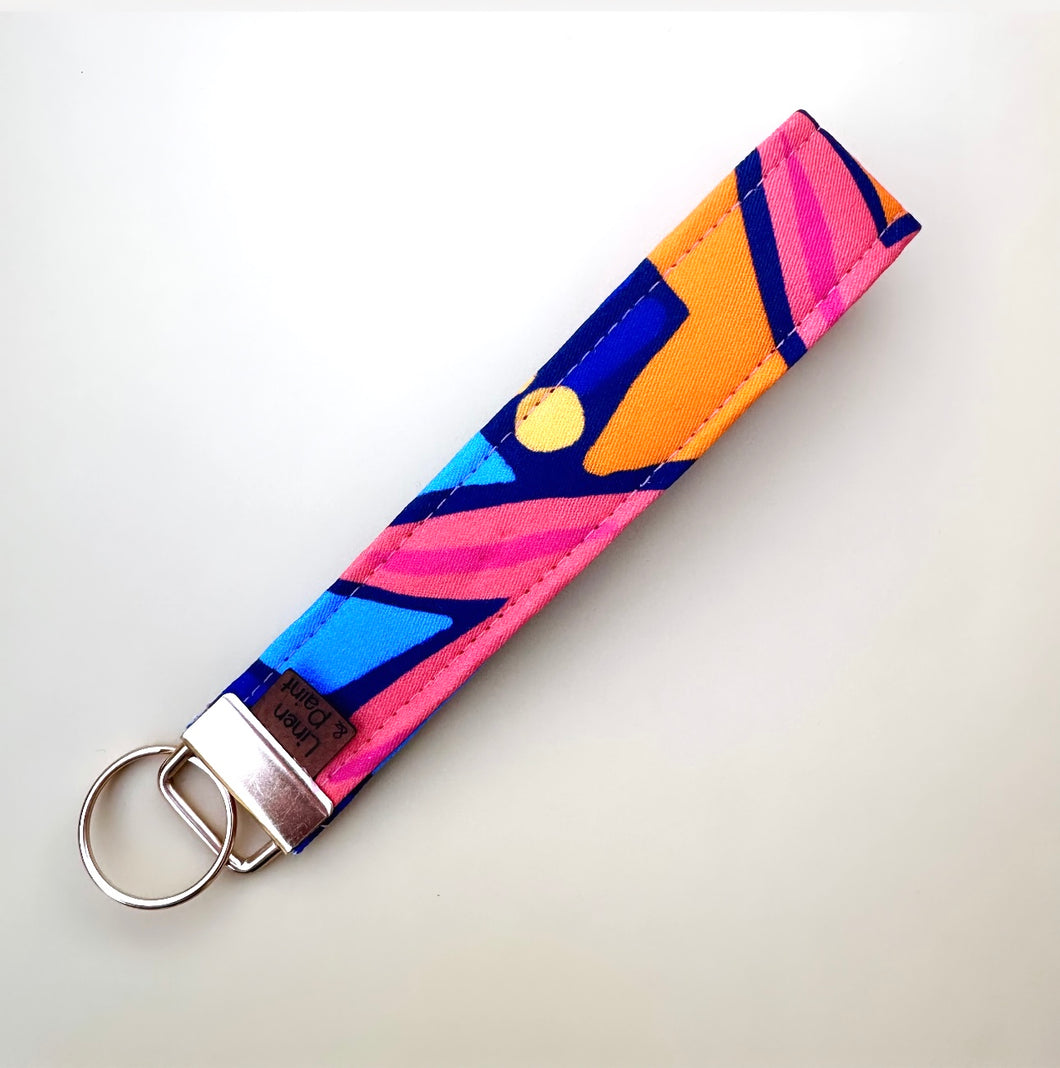 Wonderland Key Wristlet