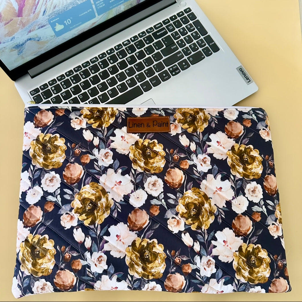 Autumn Floral Laptop Sleeve