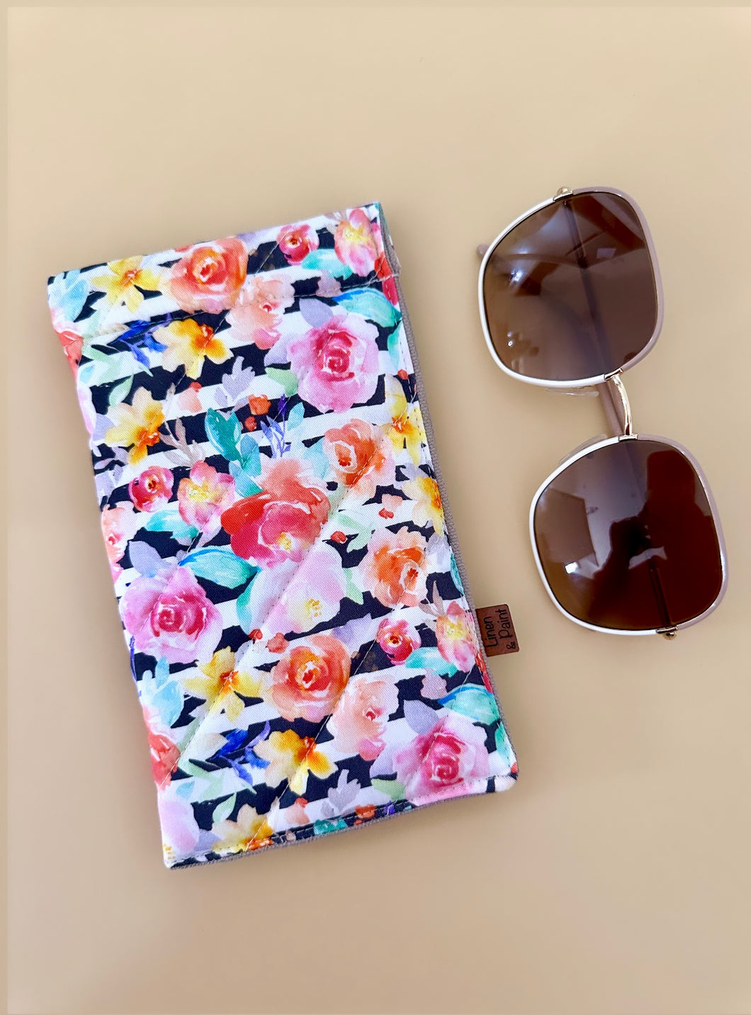 Floral Stripe Sunnies Sleeve