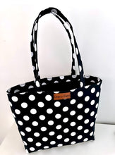 Load image into Gallery viewer, Polka Dot Fancy Tote
