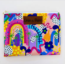 Load image into Gallery viewer, Colour Burst Zipper Clutch - Pre Order
