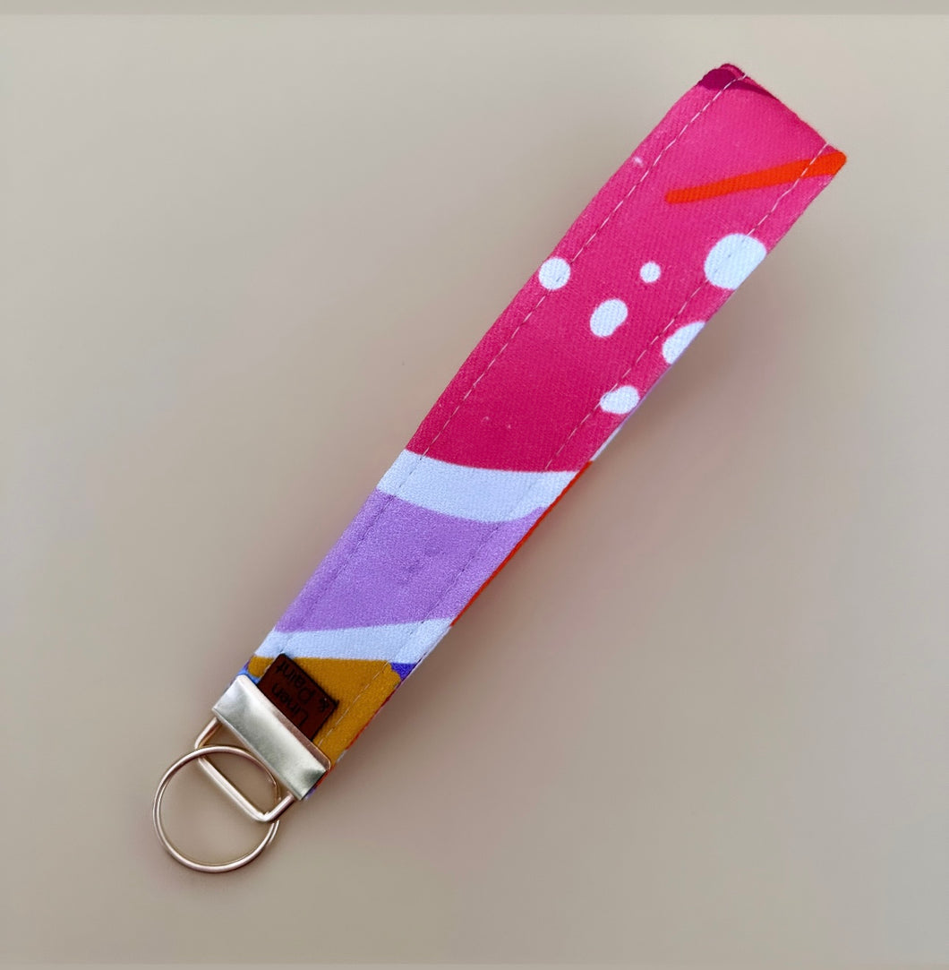 Mushroom Key Wristlet