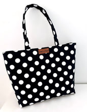 Load image into Gallery viewer, Polka Dot Fancy Tote
