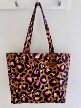 Load image into Gallery viewer, Bronze Leopard Fancy Tote
