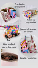 Load image into Gallery viewer, Cosmetics Tote - Ladies Who Lunch
