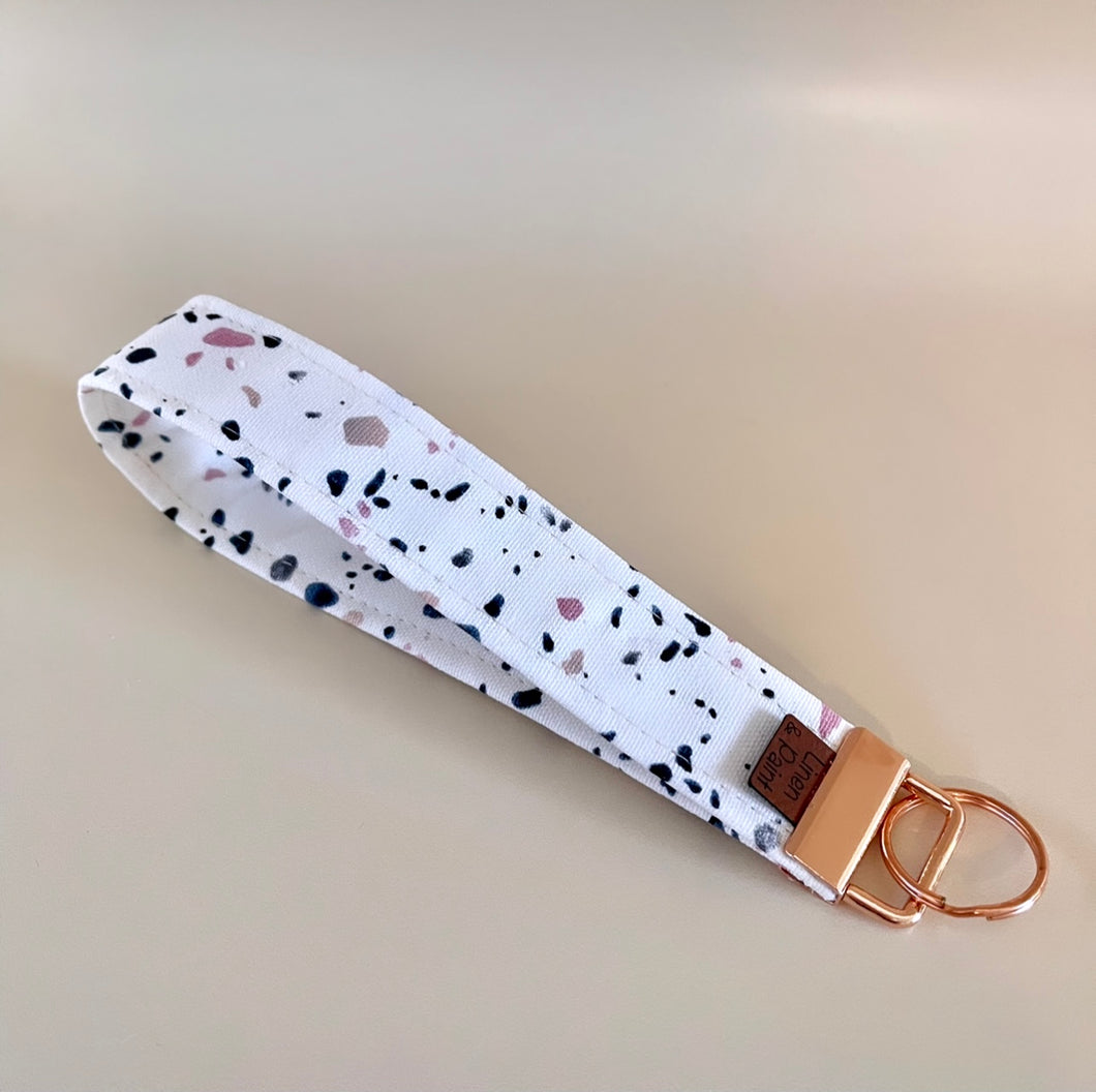 Terrazzo Key Wristlet