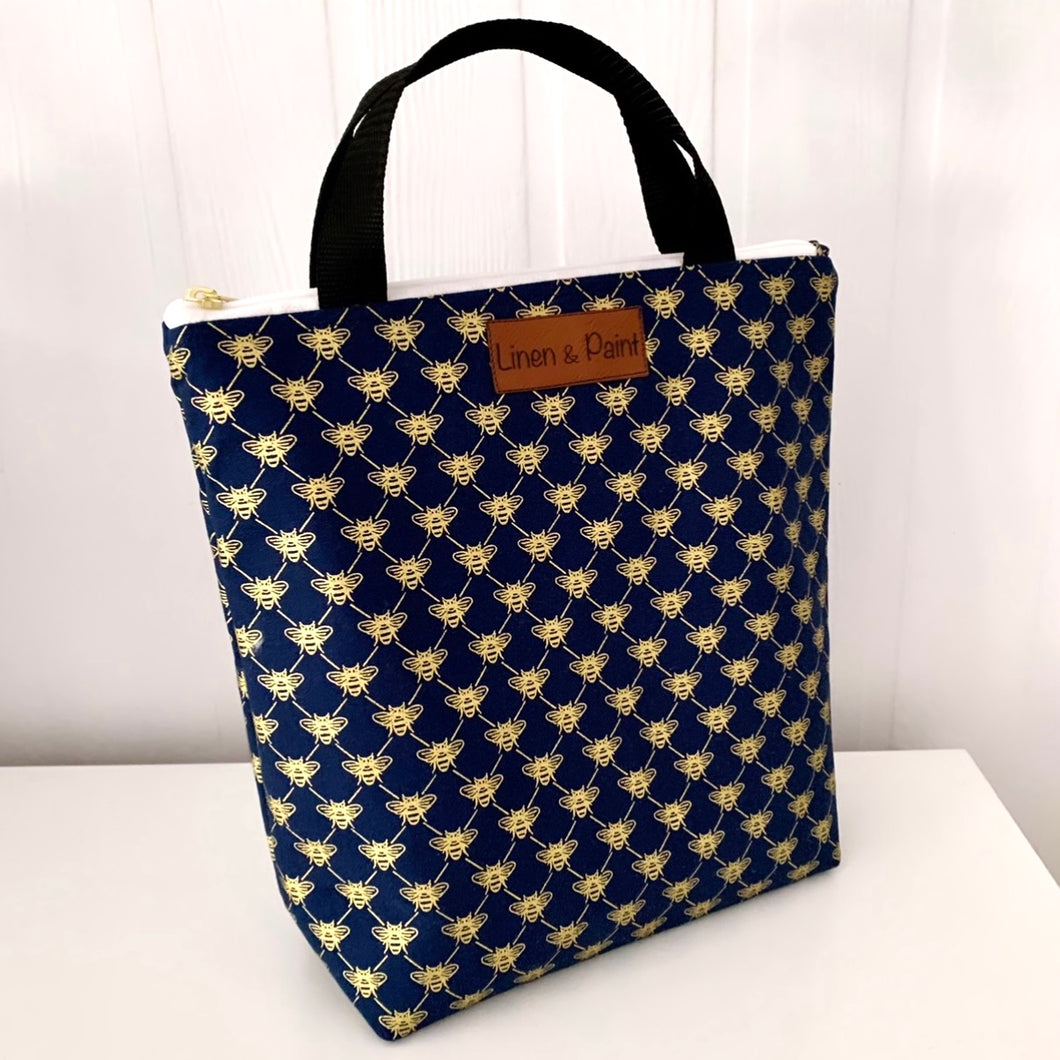 Golden Bee Lunch Tote