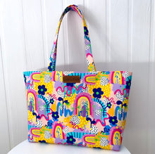 Load image into Gallery viewer, Colour Burst Fancy Tote - Pre Order
